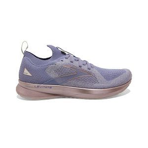 Brooks Levitate StealthFit 5 Womens Road Running Shoes Purple/Rose | USA-NYE628351